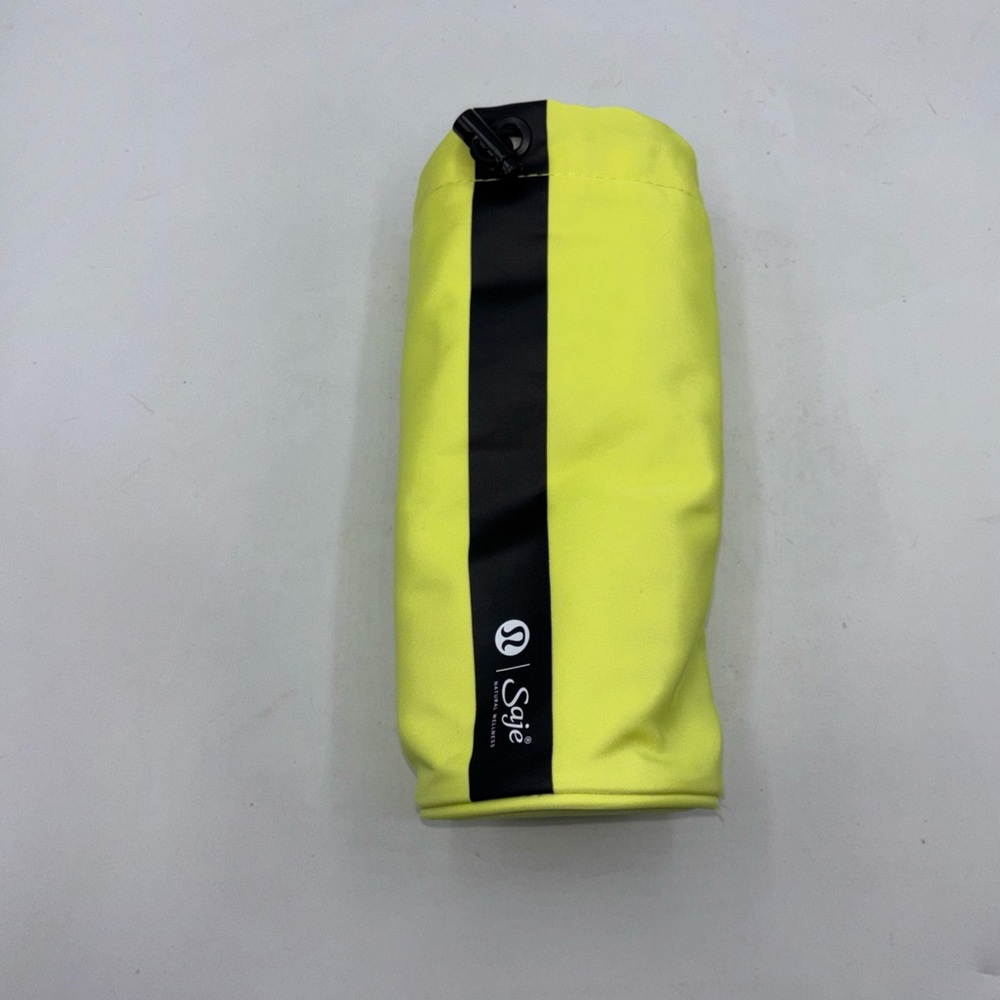 Lululemon Empty Small Drawstring Bag Neon Green